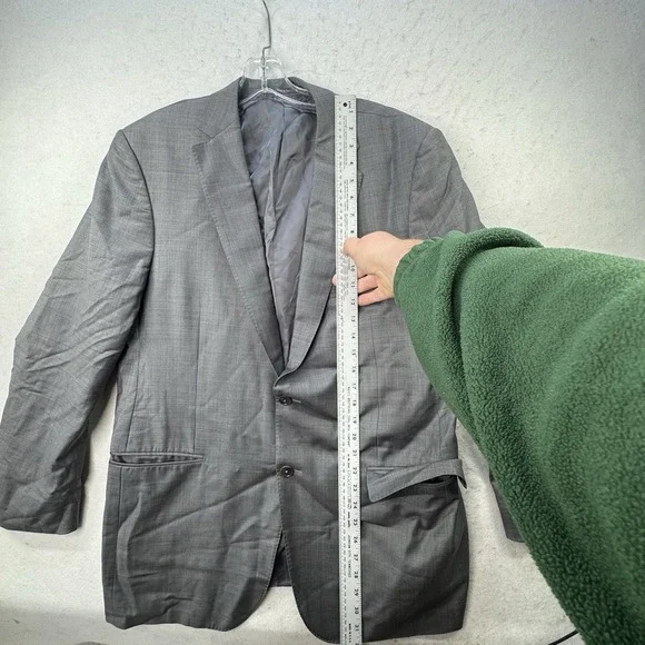 Ermenegildo Zegna Blazer Men 54R 100% Wool Sports Coat Jacket Italy Trofeo